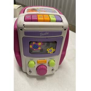 Vintage KidDesigns Barbie Sing-A-Long Karaoke Cassette Player #1